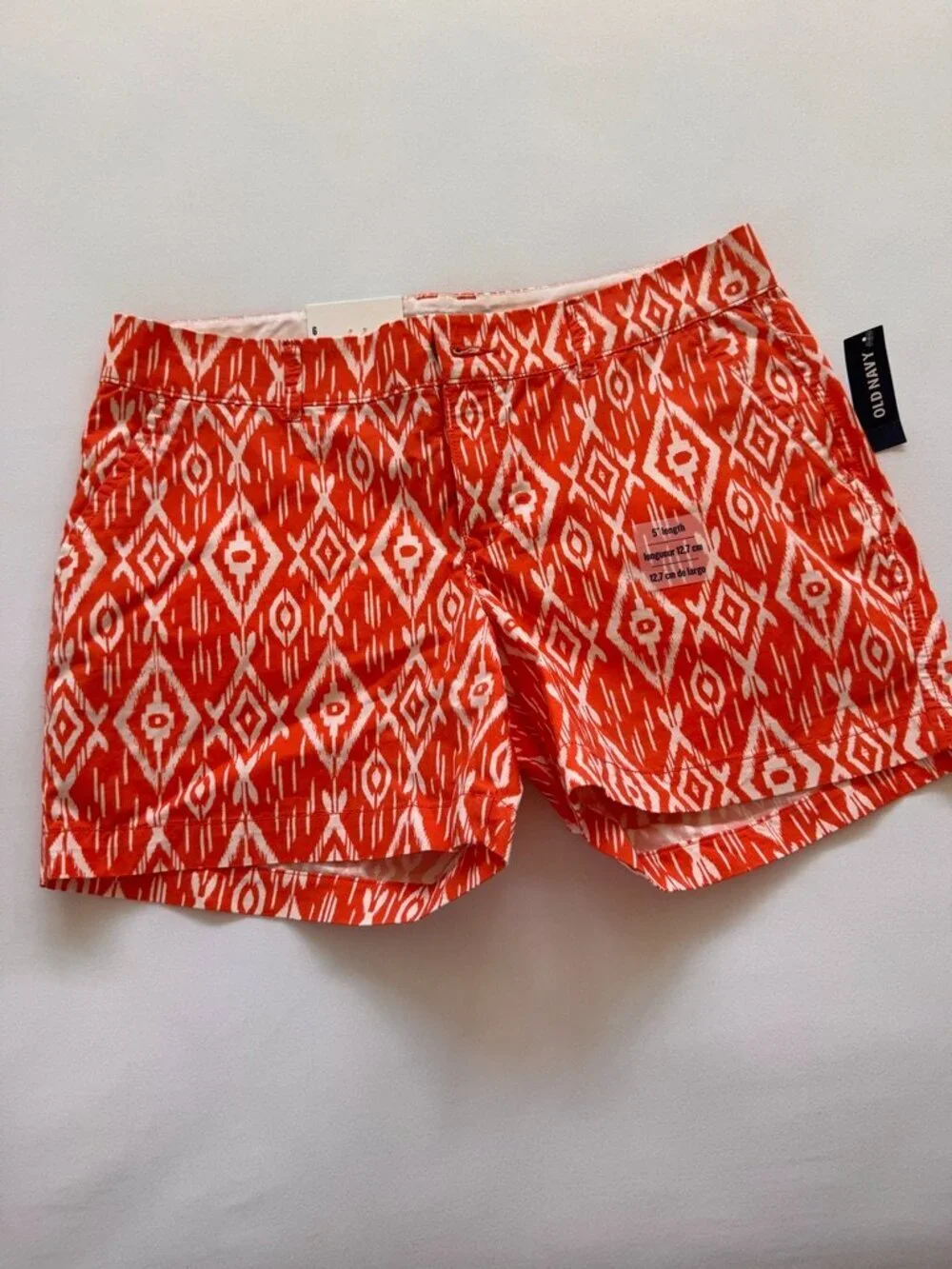 Vibrant! Old Navy Bright Ikat Print Shorts – NWT - Sz 6